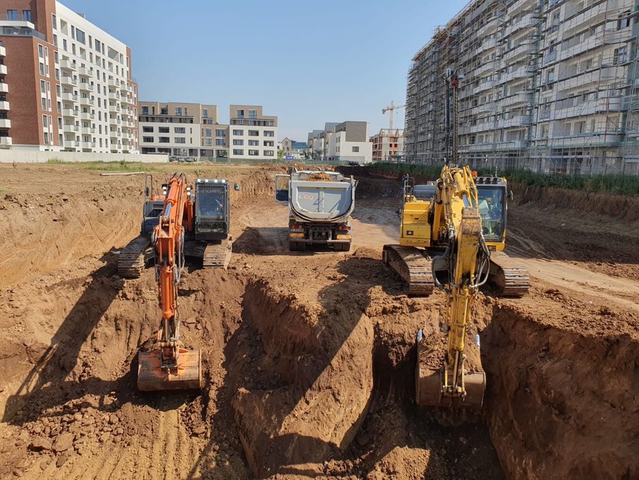 Transport moloz/demoari/excavari/gunoi/inchirez miniexcavator/bobcat