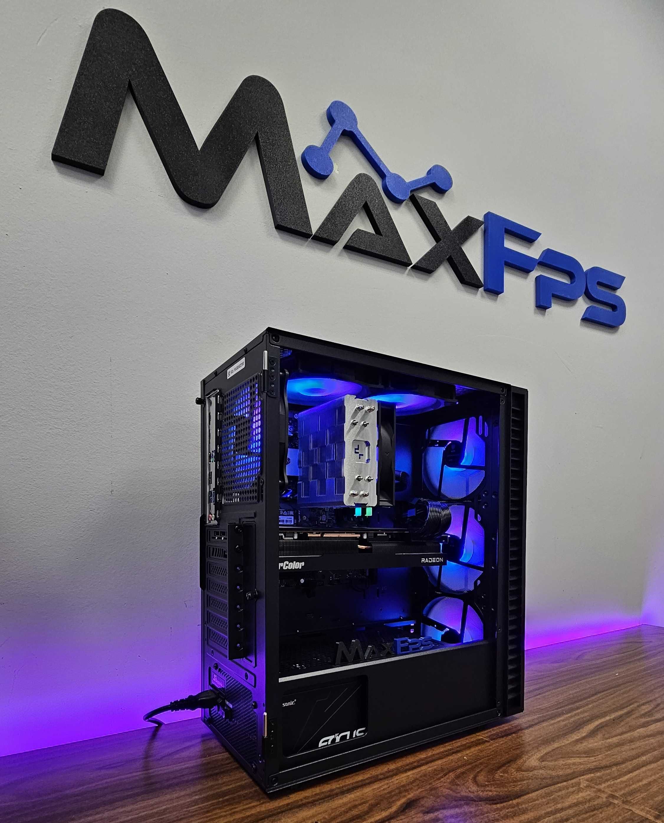 НОВО! RX 7700XT, Ryzen 5 7600X, 32GB DDR5 RAM, 700W Геймърски компютър