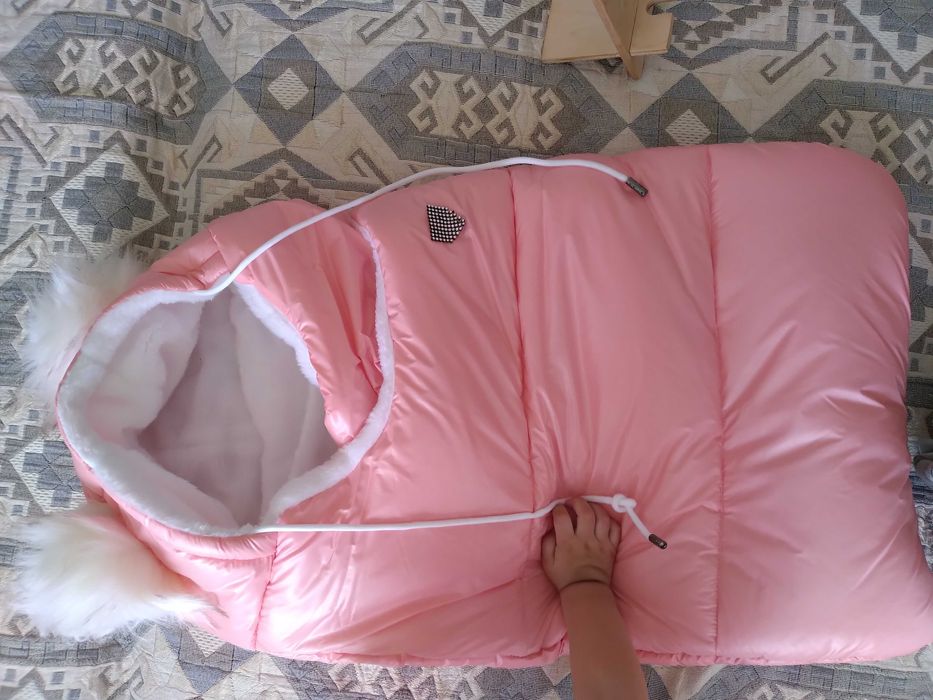 Детский конверт на выписку