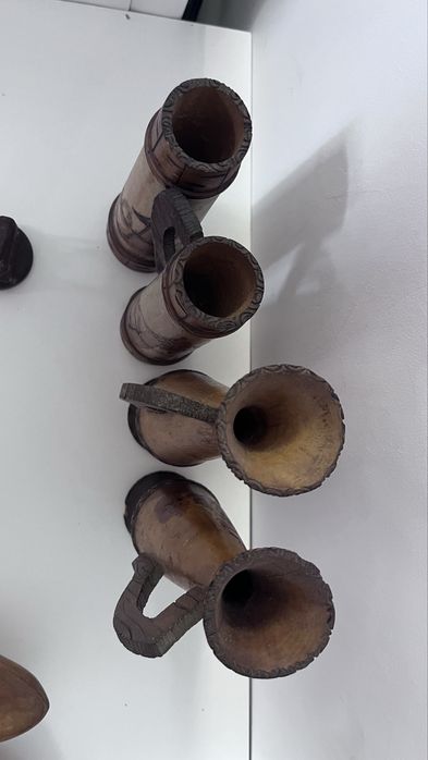 Decoruri din lemn , vaze lemn