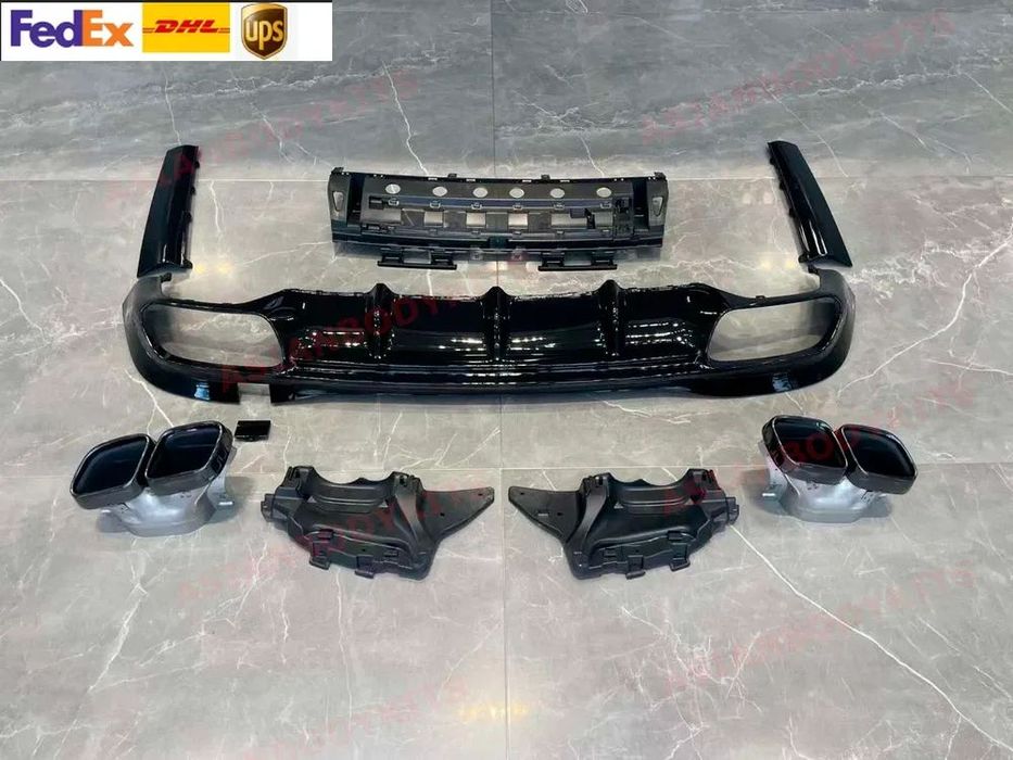 Difuzor Bara Spate MERCEDES S Class W223 Cu Ornament Tobe Model AMG 2021+