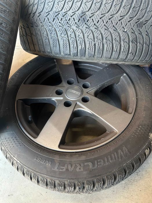 Vând set jante aliaj + anvelope de iarnă – București, Sector 6