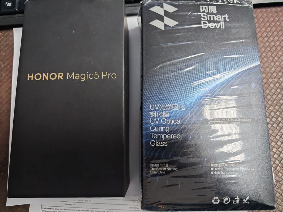 Honor magic 5 pro 12GbRam 512Gb памет Green
