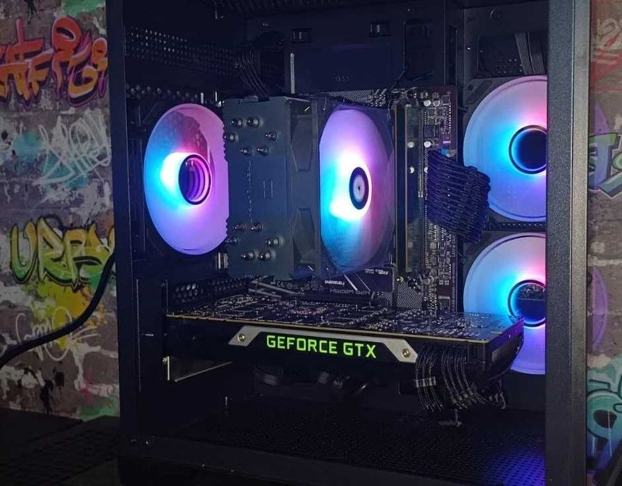 Гейминг Компютър Ryzen 5 3600 / 16gb RАМ / GTX TITAN X 12GB /512GB SSD