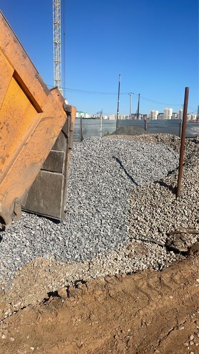 Доставка щебня любой фракций