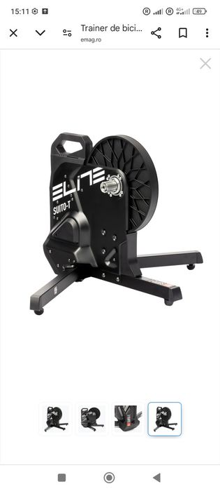 Home Trainer Smart Elite Suito‑T – Antrenament ca pe șosea