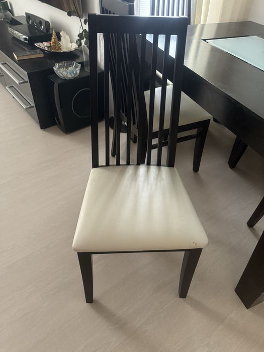 Теапезна маса с 6 стола