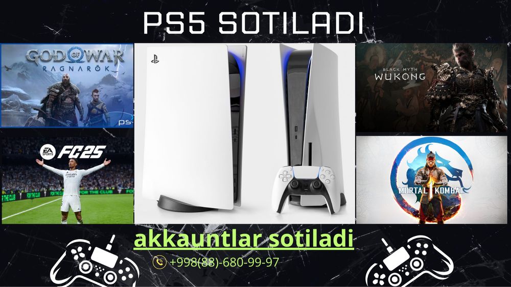Ps5 сотилади 560$