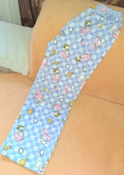 Pantaloni de casa My melody sanrio bleu cu roz
