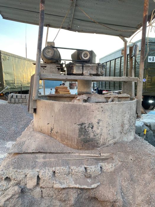 Шлако блок мешалка қолип арава