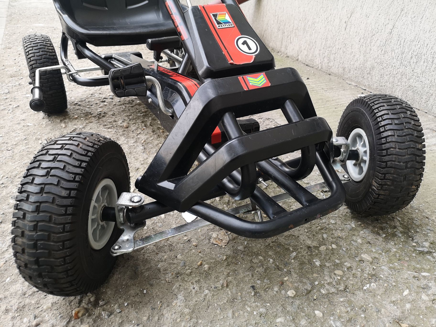 Kart/Cart cu pedale KETTLER BARCELONA pt. copii de la 5 la 10 ani