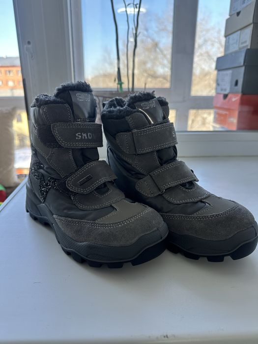 Ботинки зимние на мембране 34р-р