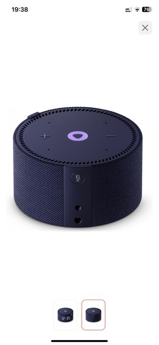 Умная колонка Яндекс Станция Мини с часами YNDX-00020 синий