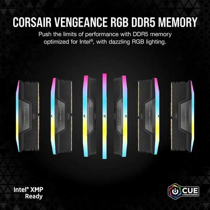 CORSAIR Vengeance RGB DDR5 2x16GB 5200MHz CL40 | Доставка