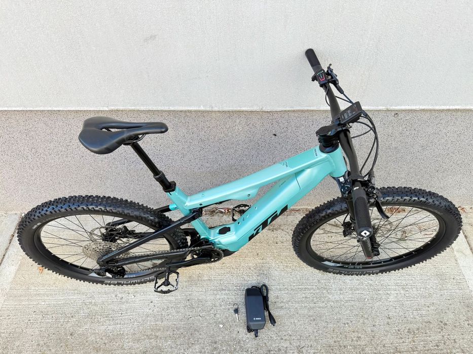 Bicicleta electrica KTM Macina Lycan 2024 L Bosch Cx Bat750 1x12 full