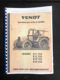 Manual mentenanta Tractor Fendt Favorit 611 612 614 615 LSA
