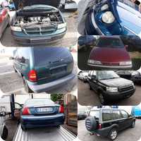 Rover 75, Chrysler voyager, land Rover frilender