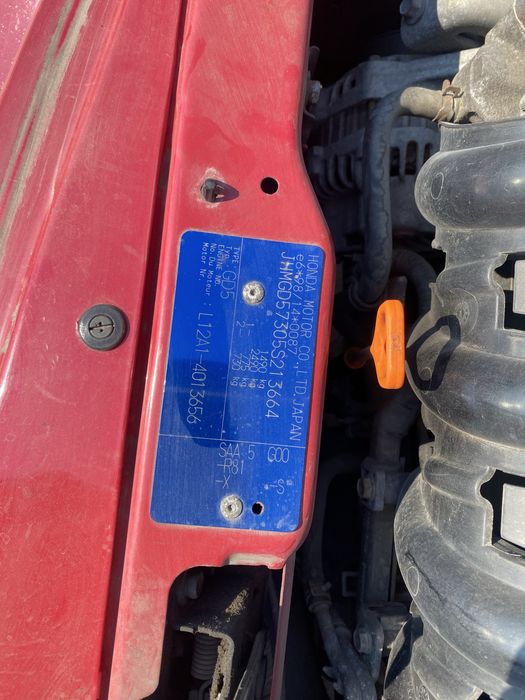 Хонда джаз 1.2 на части