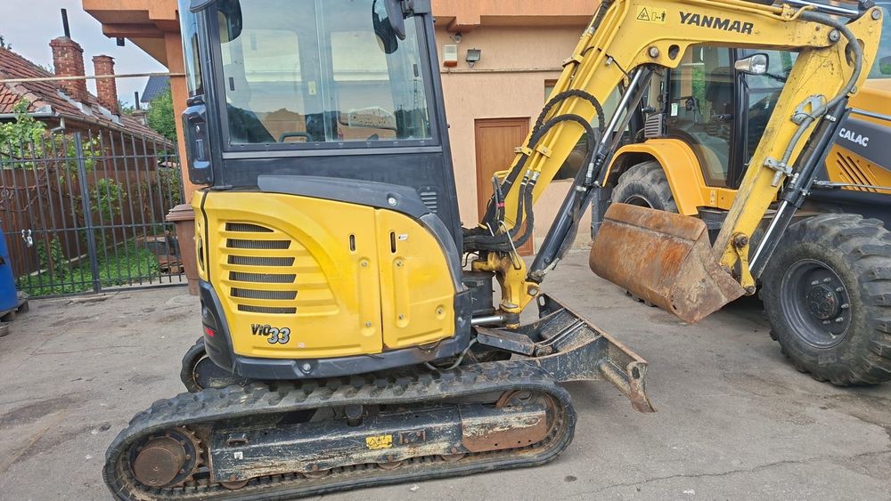 Miniexcavator  Yanmar VIO33 , an 2021, zero tail swing, ,2200 ore