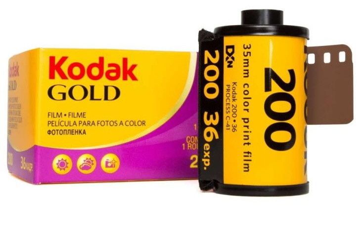 Пленка Kodak Gold 200 36 кадров Фотопленка в алматы Фотоплёнка