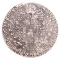 Талер Мария Терезия 1780 Сребро