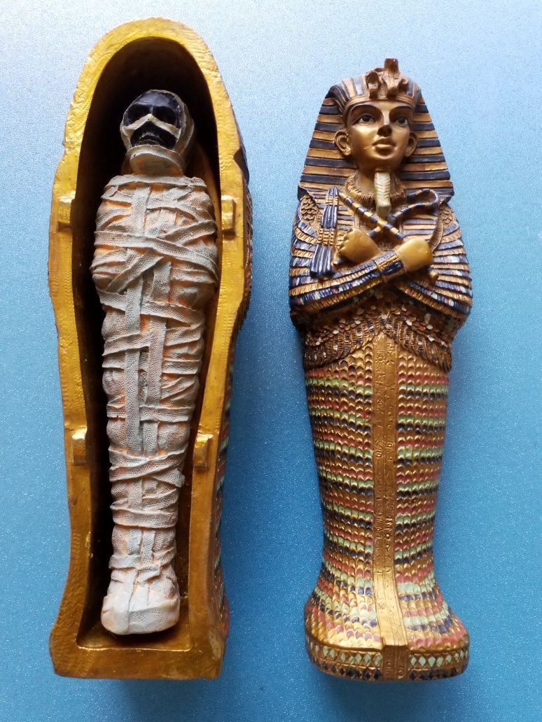 UNICAT - Ornament egiptean original Egipt, sarcofag Tutankhamon