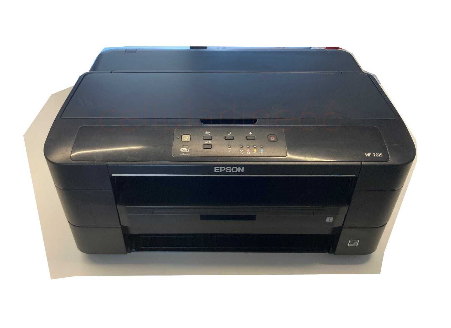 А3 А4 струйный цветной принтер Epson WF-7015 c вайфай и двухстор печ