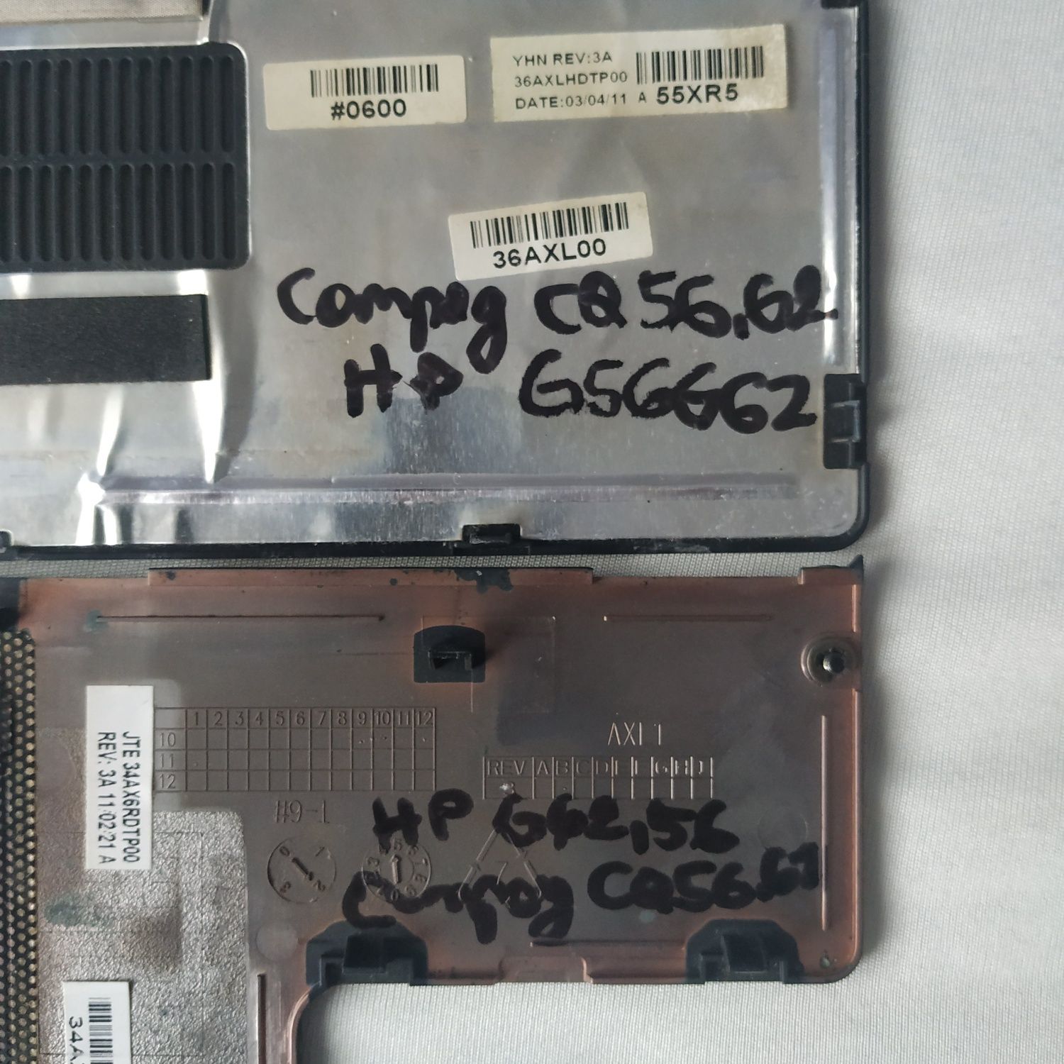 Capac Hdd și RAM HP G56 G62 Compaq  CQ56 CQ62