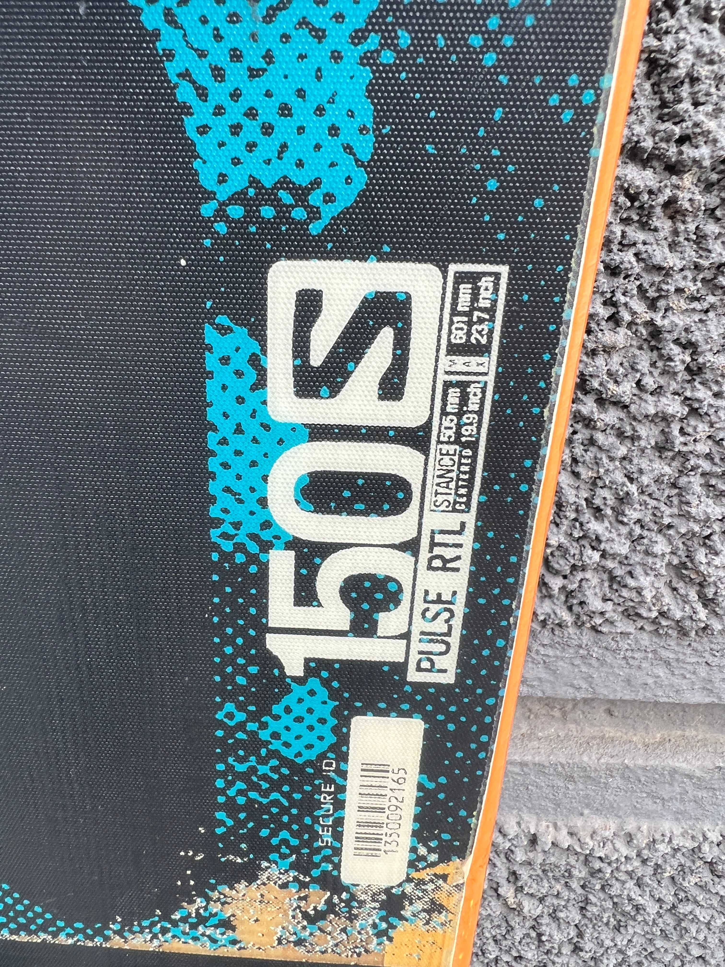 placa snowboard salomon pulse rtl L150