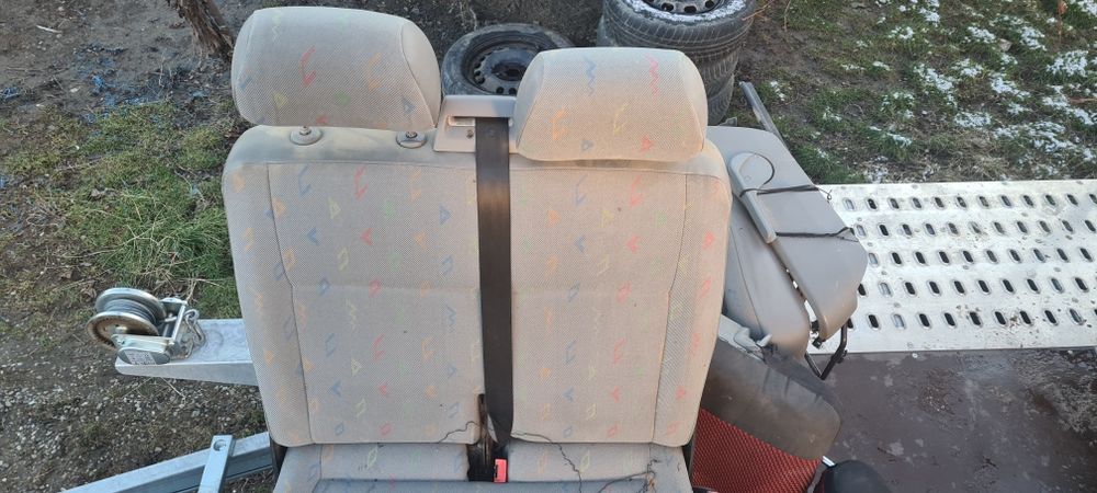 Bancheta fața spate scaun sofer vw T5 transporter caravelle