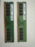 2x8 GB RAM Samsung ddr4