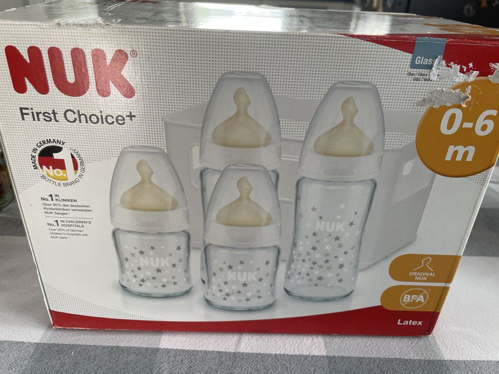 Шишета, Nuk и Medela