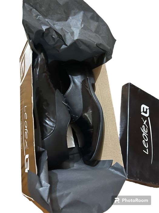 Pantofi piele naturala - barbati