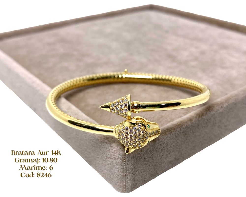 (8246) Bratara Aur 14k 10.80g FB Bijoux Euro Gold