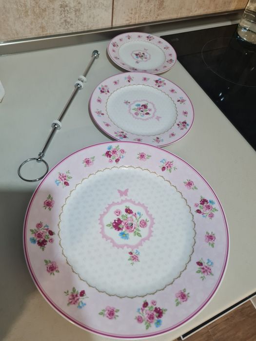 Троен поднос като нов