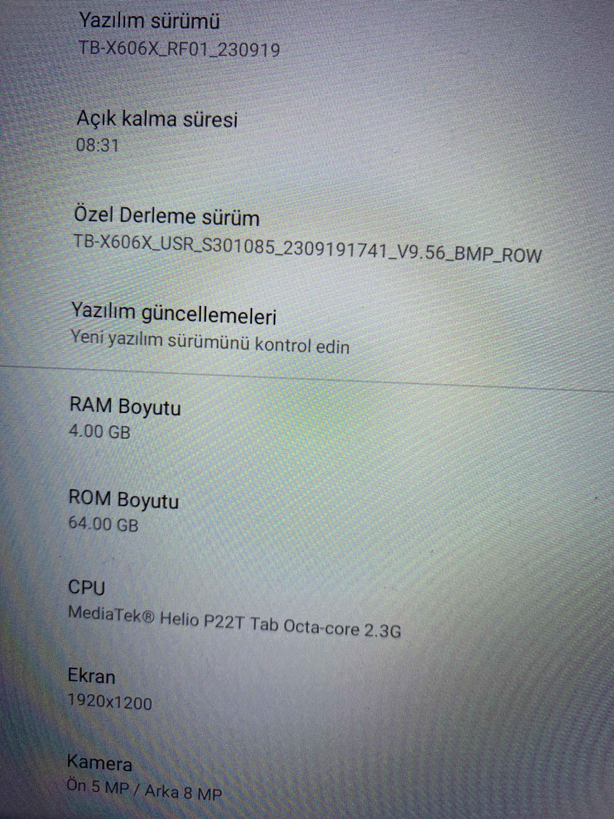 Lenovo Tab M10 x606x FHD Plus