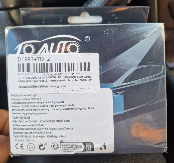 Led H7 K6000 W120