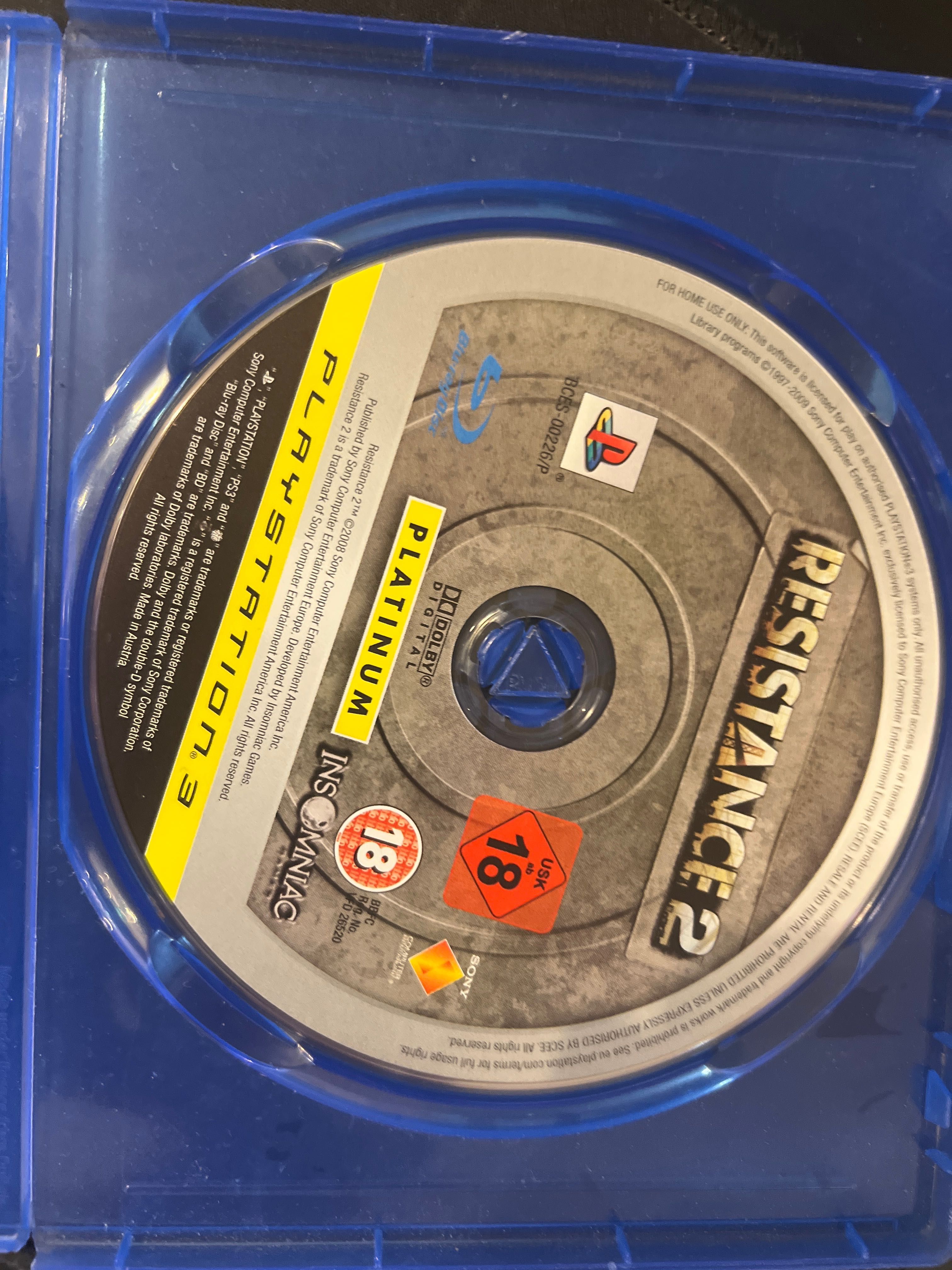 Resident Evil 5, Resident Evil 6, Gran Turismo 5, Resistance 2 (PS3)