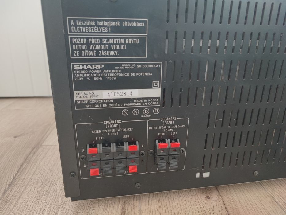 Amplificator Sharp SX 8800H (GY) 8 ohmi statie