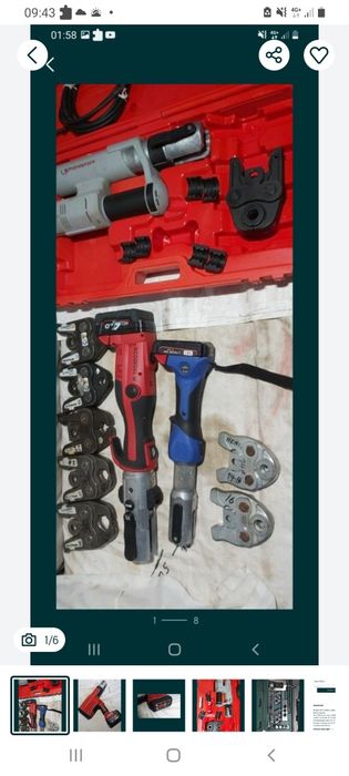 Rems ridgid presa sertizat TH