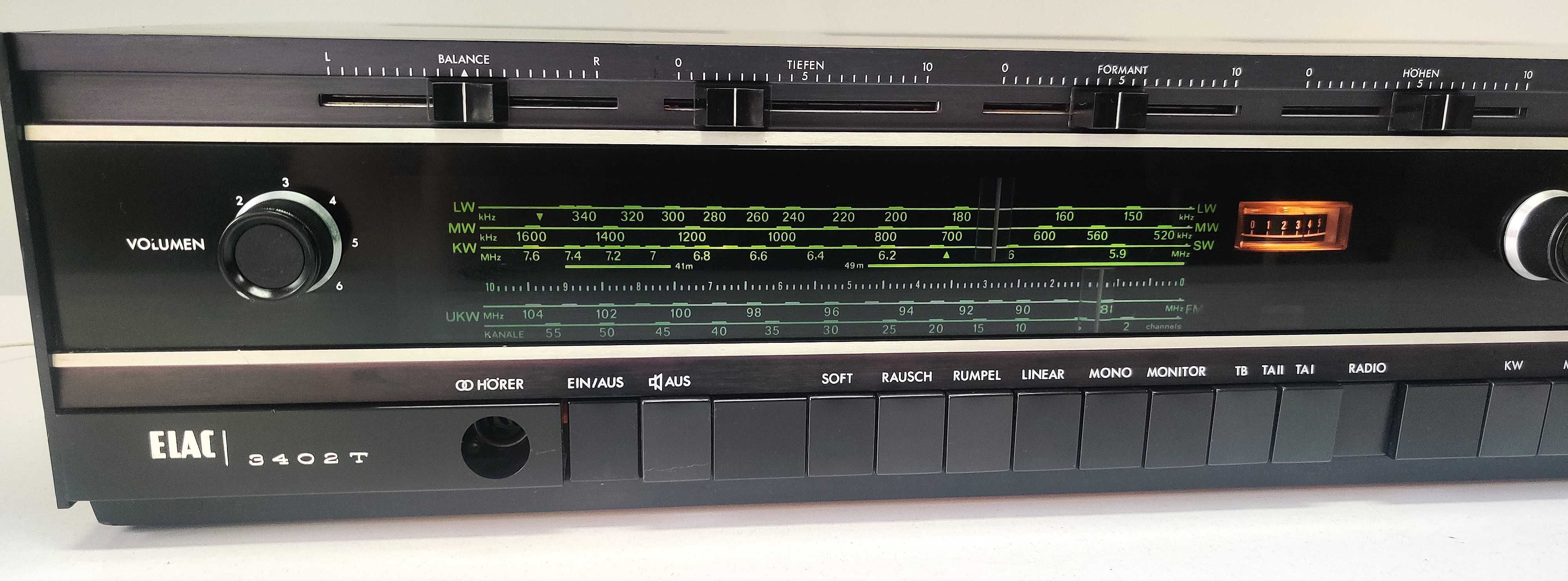 Muzica Elac 3402 T vintage amplituner muzica