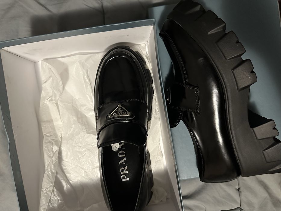 Прада луфъри /loufers боти обувки