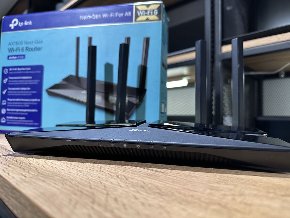 Wi-Fi роутер TP-Link Archer AX10, полный комплект, 9682/А10