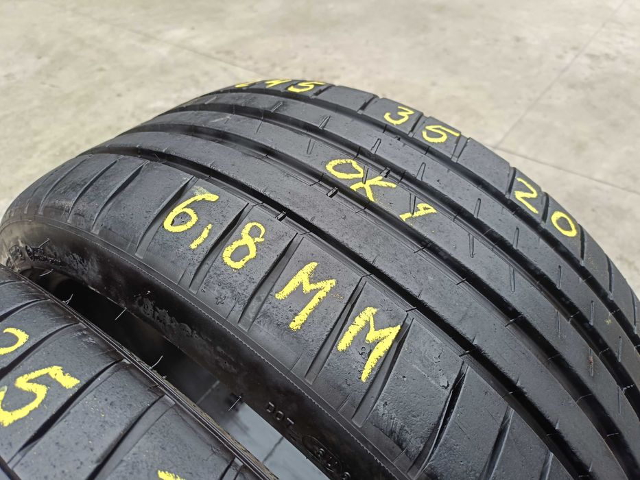 Doua anvelope de vara 245 35 20 michelin pilot sport 4S