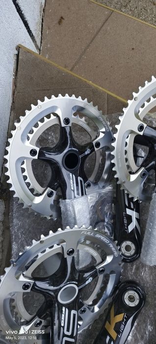 Курбели FSA SL-K Light Carbon 53/39T BB30 /(68/73 mm) /170 mm