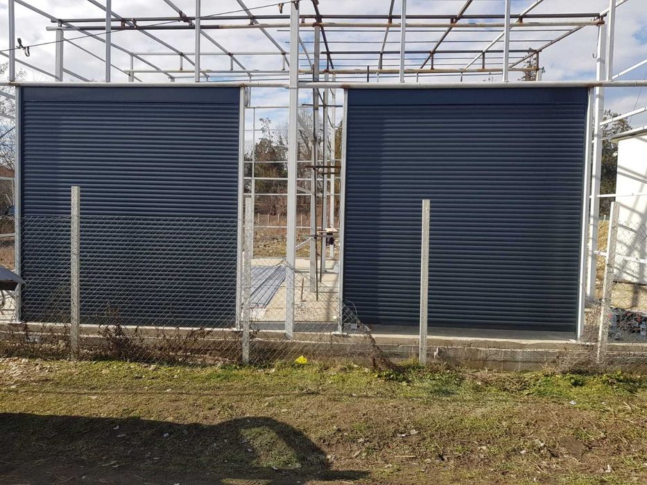 Ușa aluminiu tip rulou ptr Garaj