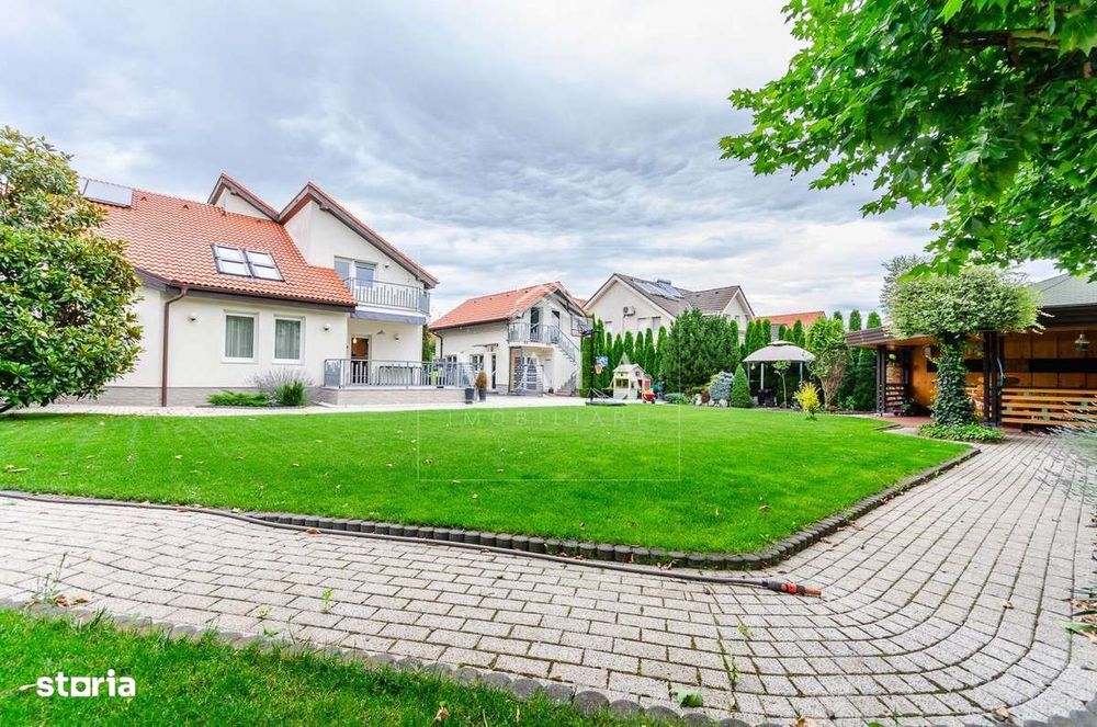 Casa singur in curte , finisaje premium , curte 900 mp, Selimbar