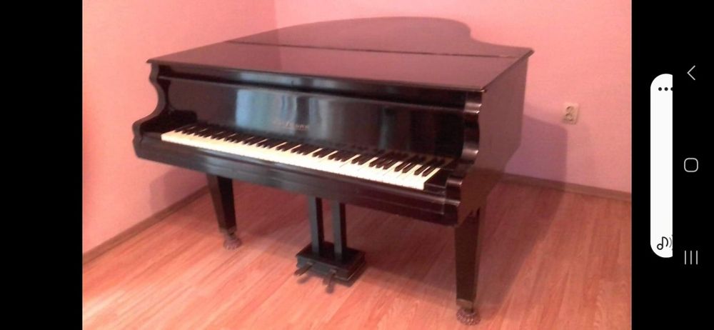 Pian cu coadă scurtă Karl Hofmann de colectie ,seria 3246 din 1876