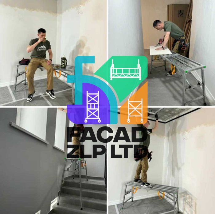 Портативная легкая лестница, оцинкованная прочная стремянка, Китай