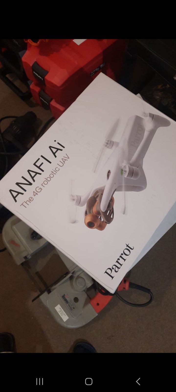 Dronă Anaf Ai the 4g robotic UAV Parrot produs nou